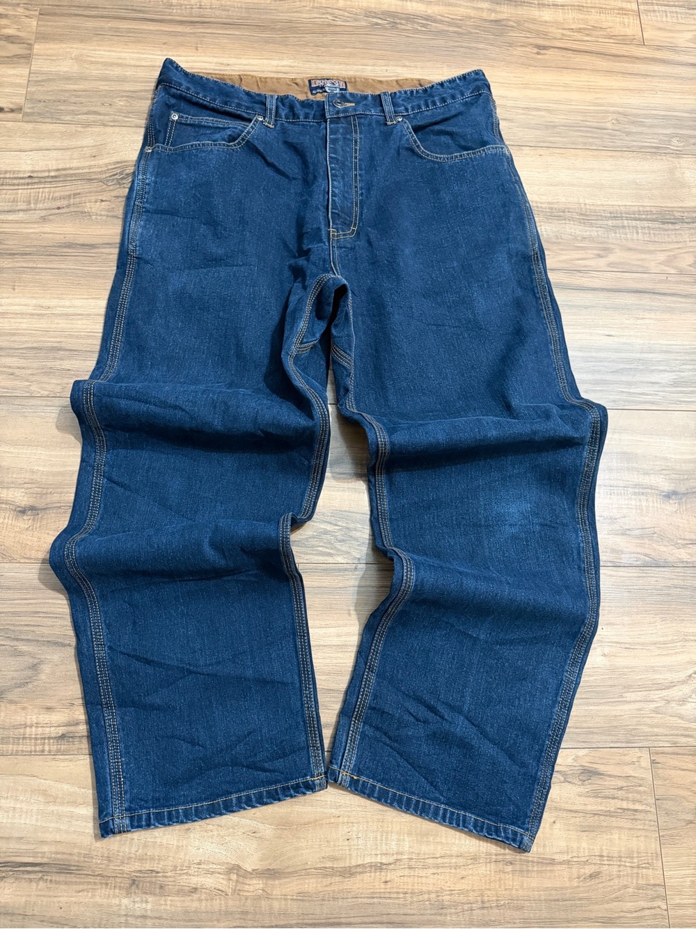 Duluth Trading Co Dark Blue Straight Jeans